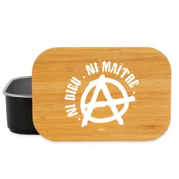 Neither god nor master - Lunch Box - black - Front