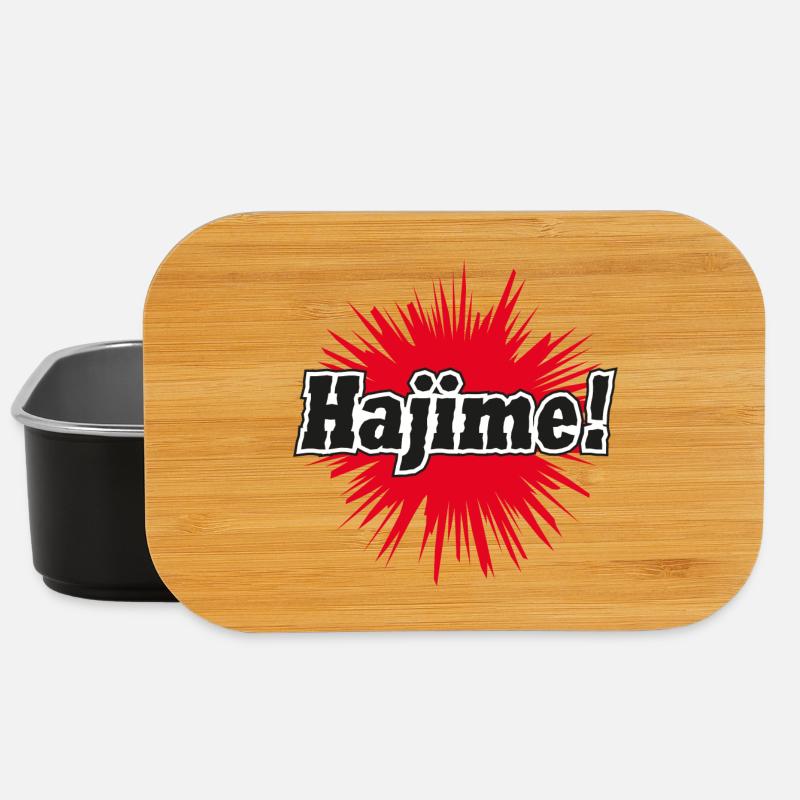 Hajime_Kampfsport - Lunch Box - Schwarz