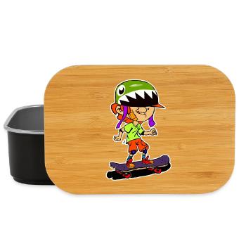Sharkhelm Skateboy - Lunch Box - Schwarz - Vorne