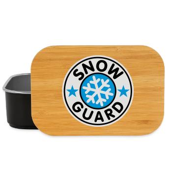 Snow Guard | Schnee Wache - Boîte à goûter - noir - Devant