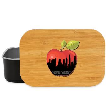 BIG APPLE - Lunch Box - Schwarz - Vorne