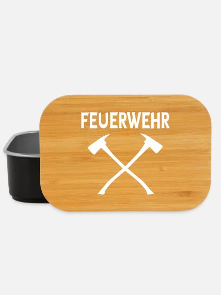 Feuerwehr - Lunch Box - Schwarz
