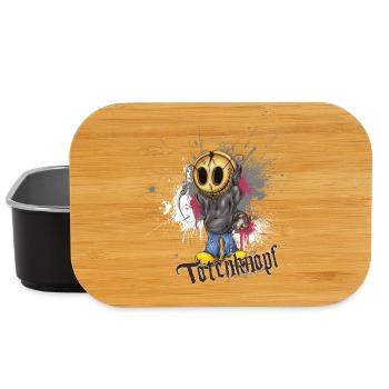 Totenknopf Graffiti Love - Lunch Box - Schwarz - Vorne