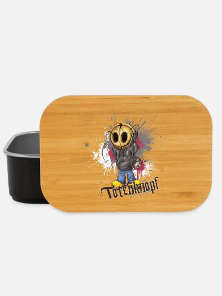 Totenknopf Graffiti Love - Lunch Box - Schwarz