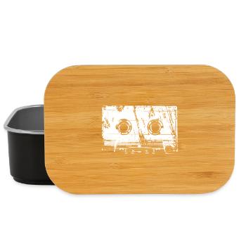 Music cassette - Lunch Box - black - Front