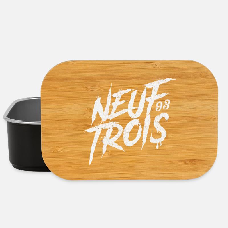 Neuf Trois | 93 | Saint Denis | France - Boîte à goûter - noir