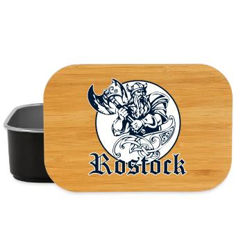 Rostock - Wikinger - Lunch Box - Schwarz - Vorne