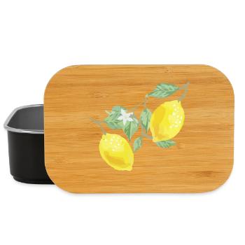 Lemons - Lunch Box - black - Front