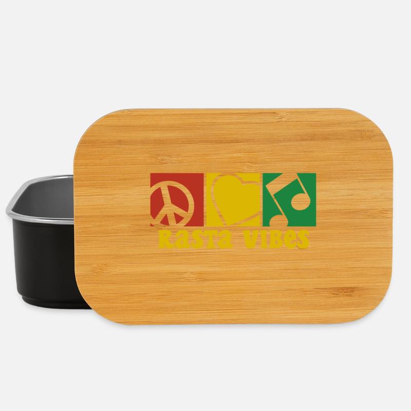 RASTA VIBES - Lunch Box - black