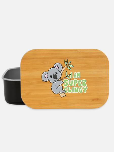 koala - Boîte à goûter - noir