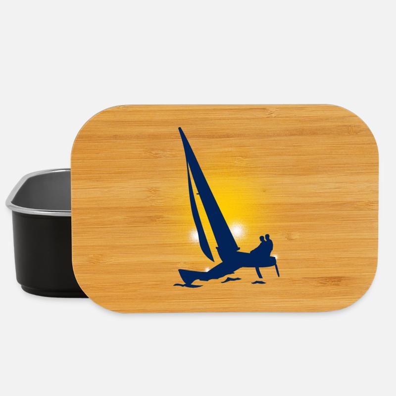 catamaran - Lunch Box - Schwarz