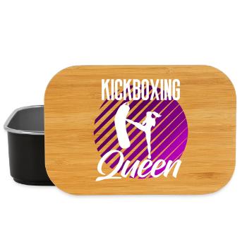 Kickboxing Queen Frauen Kickboxen - Lunch Box - Schwarz - Vorne