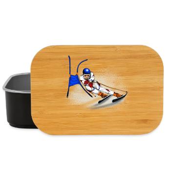 Ski - Lunch Box - Schwarz - Vorne