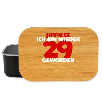 Birthday saying Lustig 29th birthday Funny - Lunch Box - black - Front