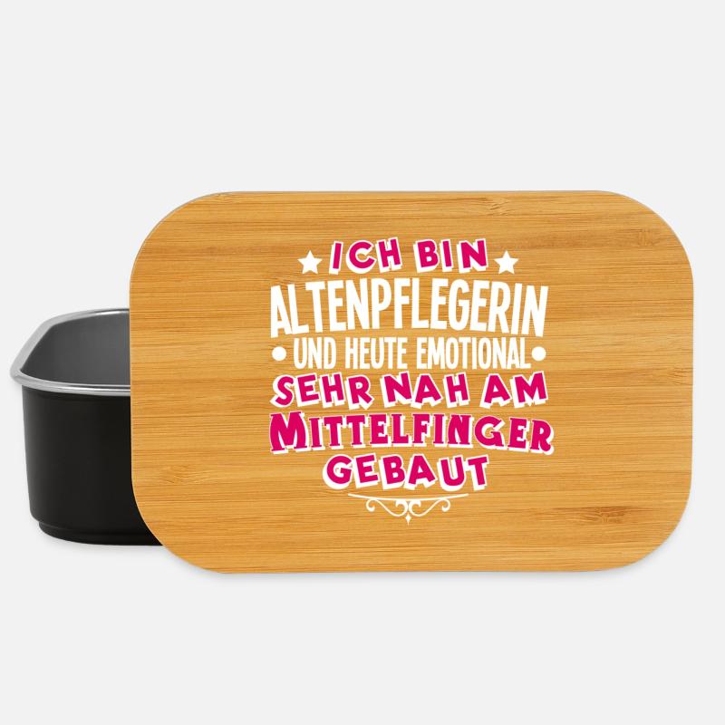 Altenpflegerin - Lunch Box - Schwarz