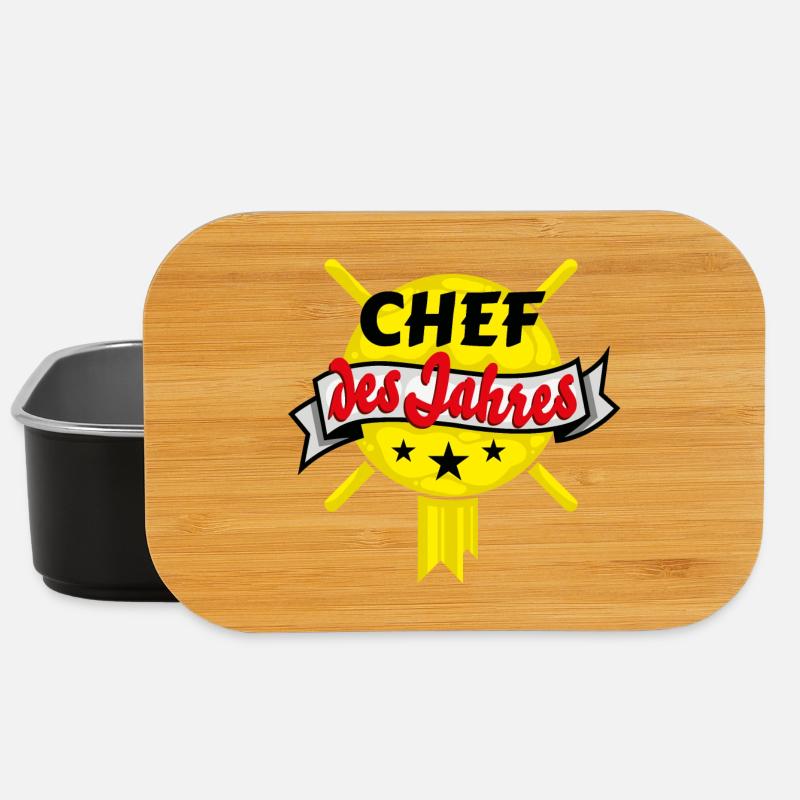 chef des jahres auszeichnung - Lunch Box - Schwarz
