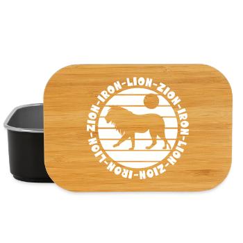 Iron Lion Zion Rastafari Reggae Löwe - Lunch Box - Schwarz - Vorne