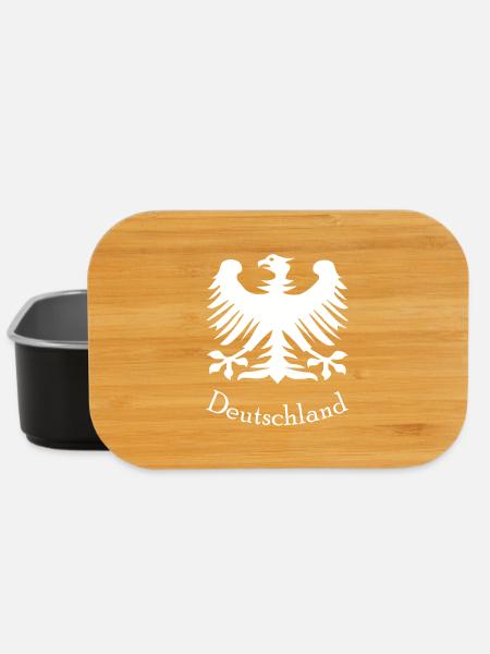 Deutschland Adler - Lunch Box - Schwarz
