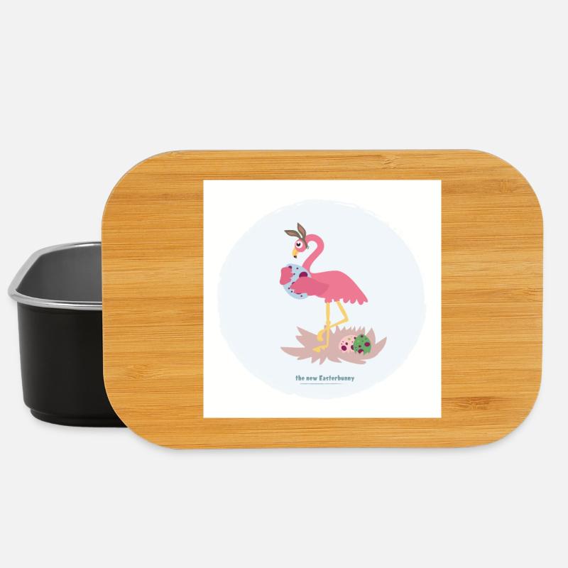 Nouveau lapin de Pâques - Boîte à goûter - noir