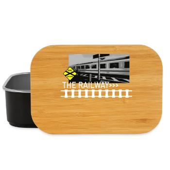 THE RAILWAY - Lunch Box - black - Front