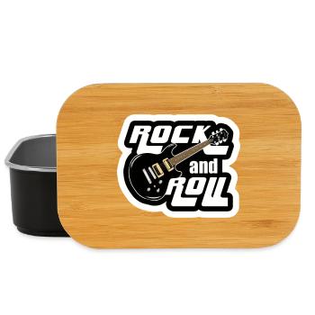 Rock and Roll music music style musician * - Lunch Box - black - Front