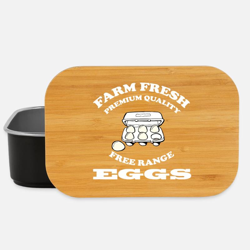 EGGS - Lunch Box - Schwarz