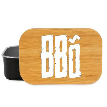 Graffiti-inspirierte Printgestaltung - Lunch Box - Schwarz - Vorne