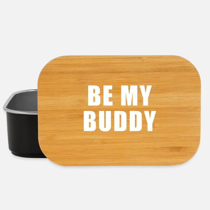 Be my buddy - Boîte à goûter - noir