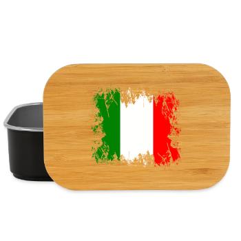 Italie - Europe - Boîte à goûter - noir - Devant