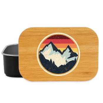 Retro Ridge Sunset Mountainbike - Lunch Box - Schwarz - Vorne