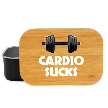 Weight training bodybuilders weight lifting muscles - Lunch Box - black - Front