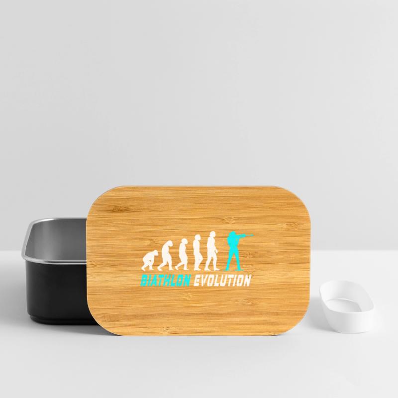 Evolution biathlon design / gift idea Lunch Box