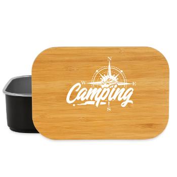camping - Boîte à goûter - noir - Devant