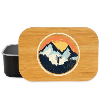 Mountain bike adventure - Lunch Box - black - Front