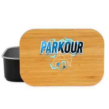 Parkour - Lunch Box - black - Front