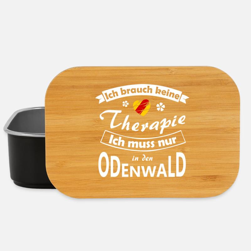 Odenwald Therapie - Lunch Box - Schwarz