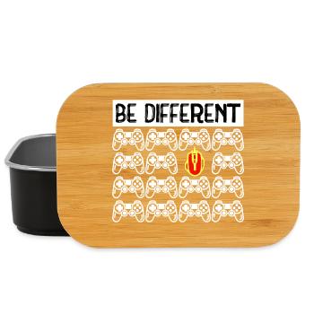 Jeux vidéo Controller Gamer Gamer Gamer - Boîte à goûter - noir - Devant