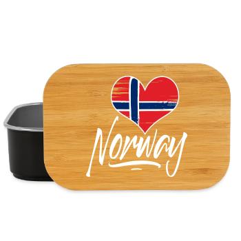 Norvège - Boîte à goûter - noir - Devant