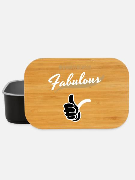 Fabelhafte - Lunch Box - Schwarz