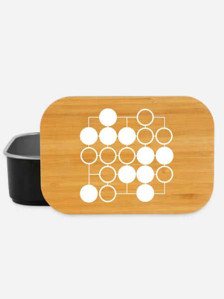 Go Brettspiel - Lunch Box - Schwarz