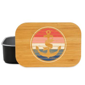 Ship Boat Captain - Lunch Box - black - Front