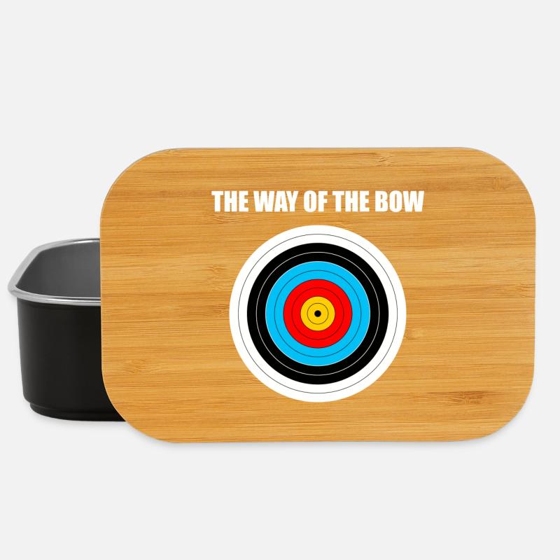 Cute Bow Hunting - Archery Target - Lunch Box - Schwarz