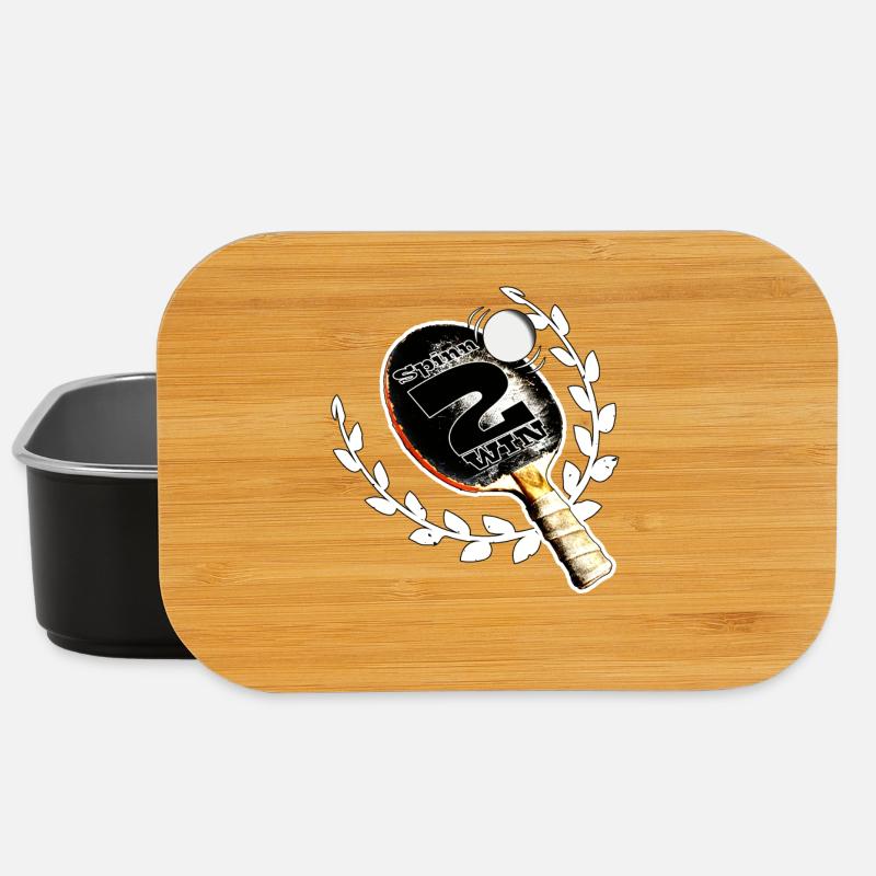 Ping-pong - Boîte à goûter - noir
