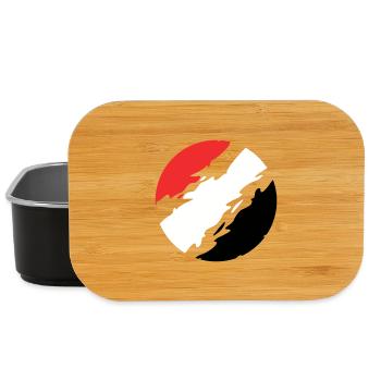 Yemen Flag Flag Circle - Lunch Box - black - Front