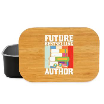 Future Best Selling Author Writer - Lunch Box - black - Front