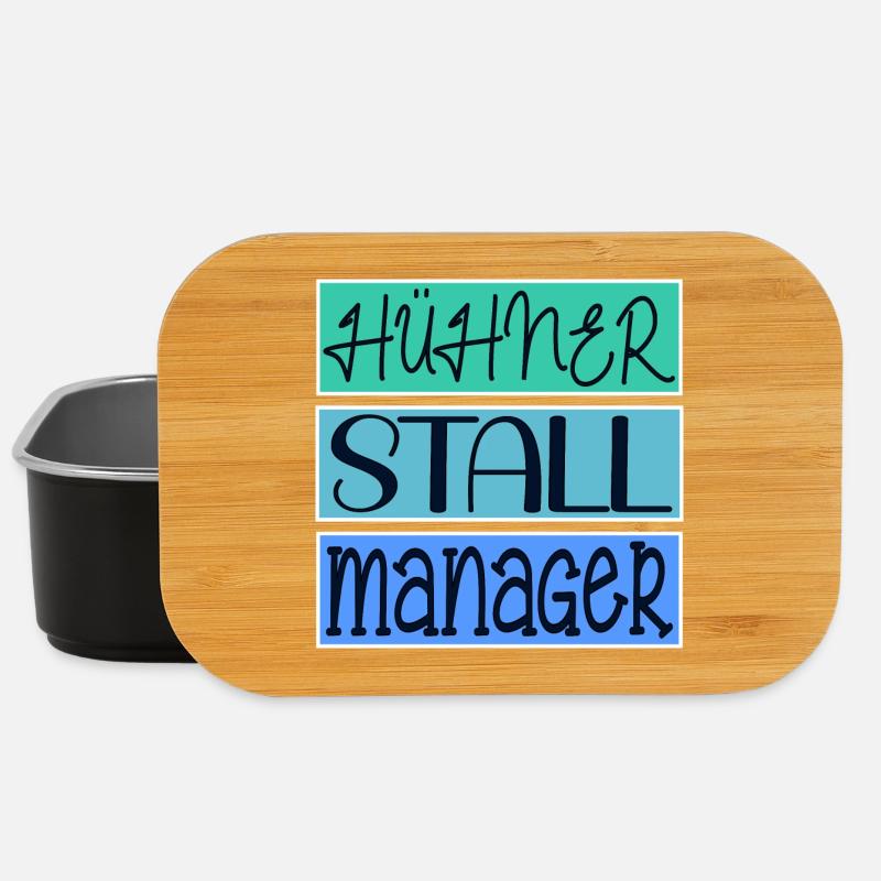 HÜHNERSTALL MANAGER HÜHNER - Lunch Box - Schwarz
