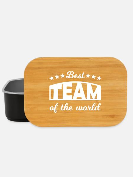 Team - Lunch Box - Schwarz