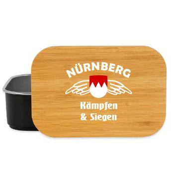 Nürnberg Fans - Lunch Box - Schwarz - Vorne