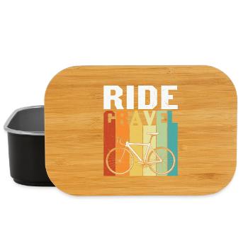 Fahrrad Radtour Schotter - Lunch Box - Schwarz - Vorne