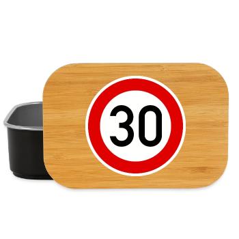 30 km/h - Lunch Box - black - Front